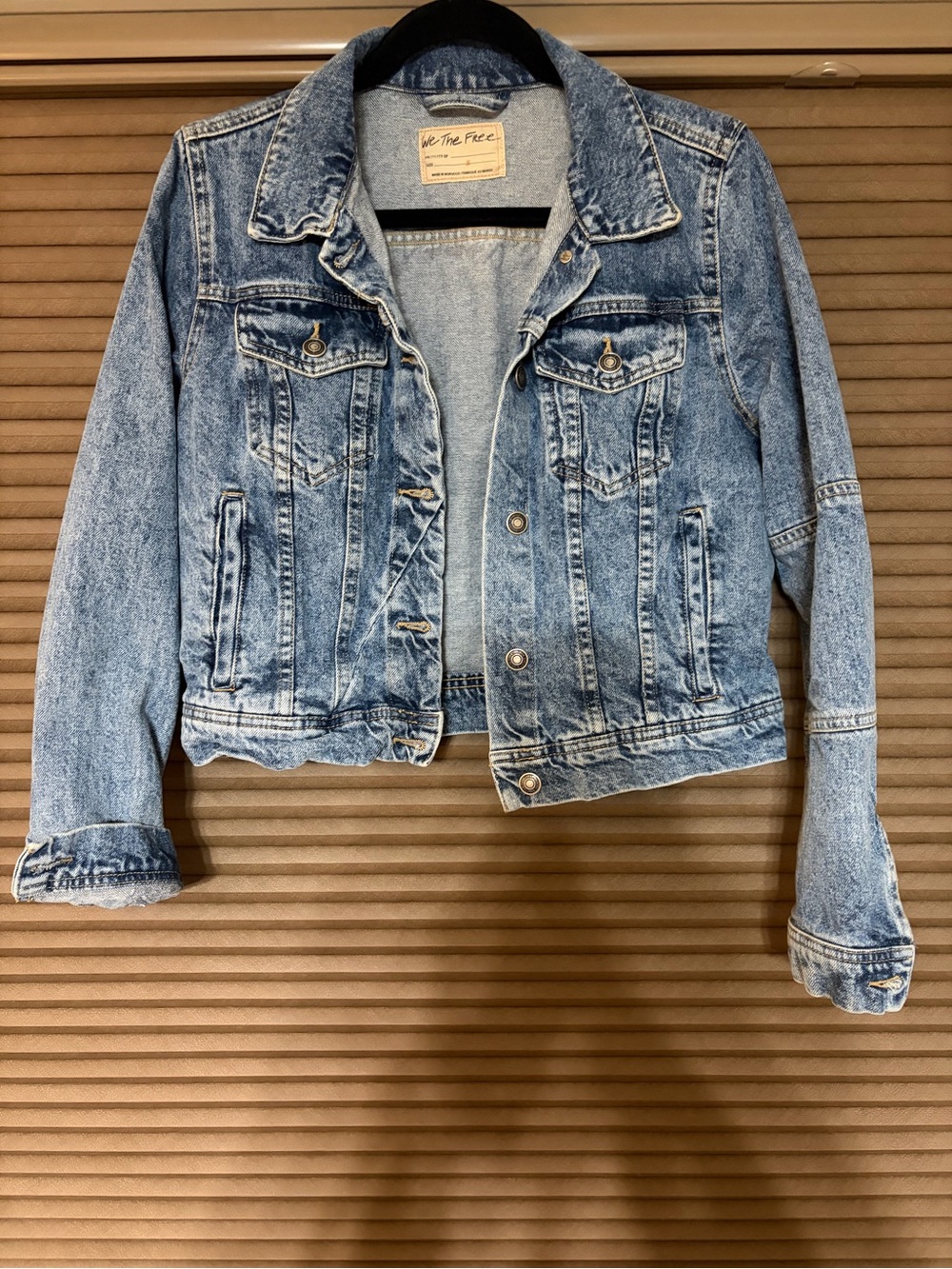 Free People We The Free Rumors Denim Jacket